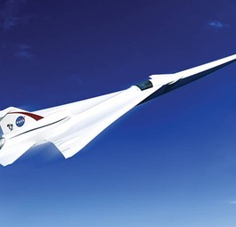 Illustration der Nasa: So ähnlich könnte der Flieger aussehen.