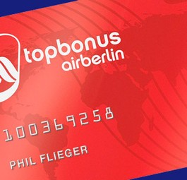 Topbonus-Karte: Air Berlin passt Konditionen an.