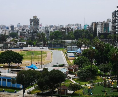 Lima: Blick aus dem Apartment einer Deutschen, die in Peru festsitzt.