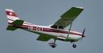 Cessna 172N Skyhawk einer Schweizer Flugschule: Vorsicht bei Flügen nach Italien.
