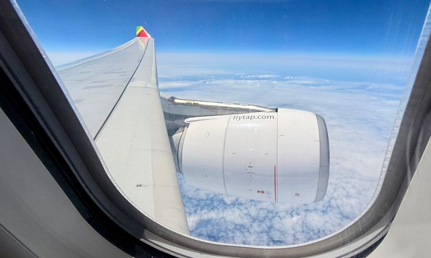 Blick aus einem Airbus A330 von Tap: Die Flotte soll wachsen.