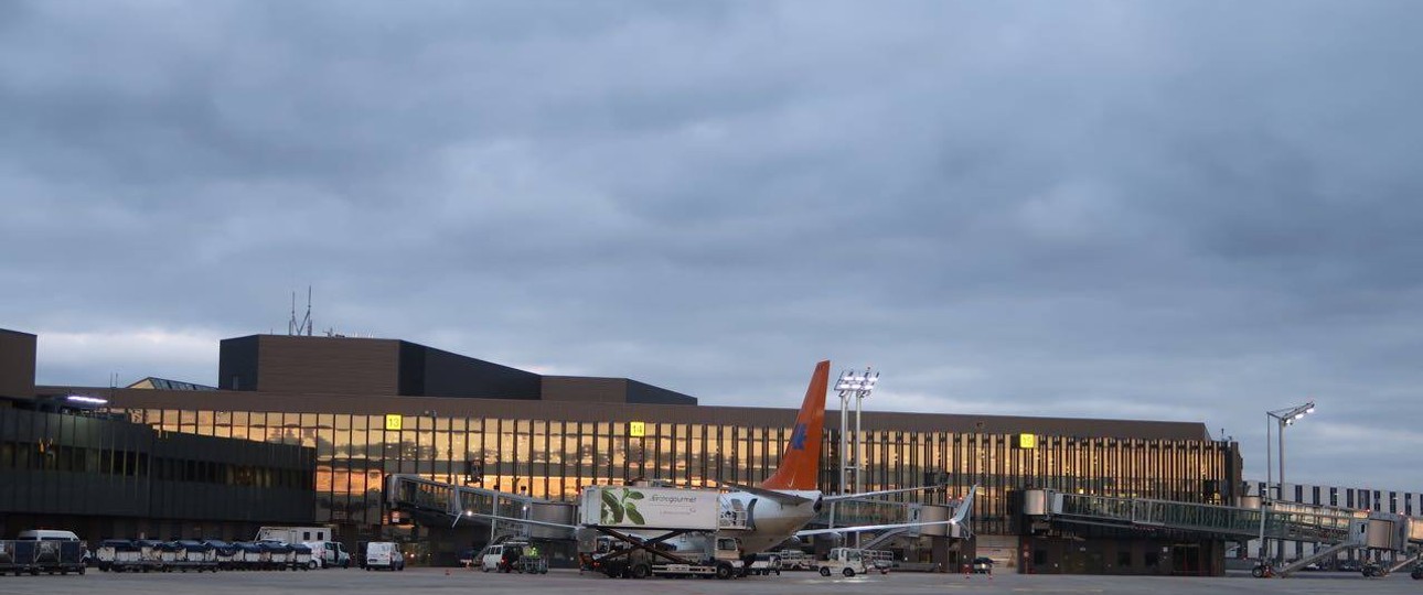 Flughafen Hannover: Derzeit geht nichts mehr.