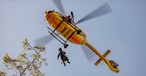 Luftrettung des ADAC mit Hubschrauber: Muss schnell am Unfallort sein.