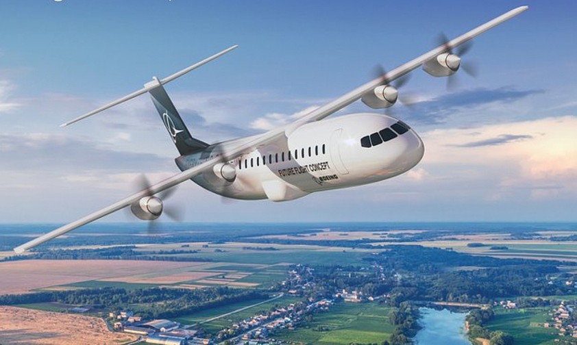 Eine von Boeings Ideen für einen Zukunftsflieger: Hat vorerst eher symbolischen Charakter.