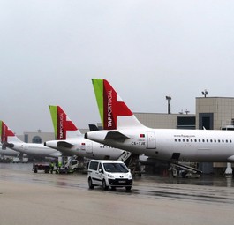 Flugzeuge von Tap am Flughafen Lissabon: Der Airport platzt aus allen Nähten.
