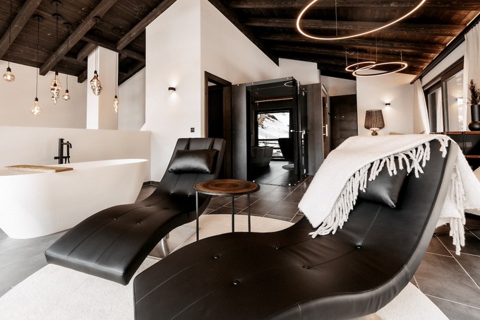 Wellness Oase m Obergeschoss Des Chalets