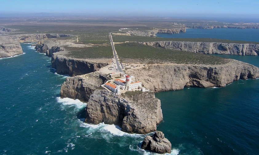 Das Cabo St Vincent ist Europas südwestlichster Punkt