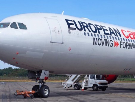 Airbus A340-600 von European Cargo: Die Airline ist insolvent.