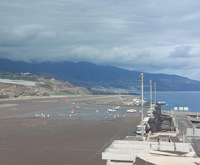 Asche auf dem Vorfeld: La Palma muss den Flugverkehr pausieren.