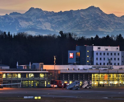 Airport Friedrichshafen: Gehört hier alles bald einem neuen Eigentümer?