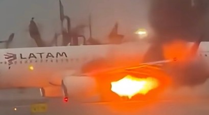 latam airbus a320 lima feuer