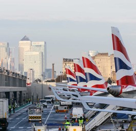 London City Airport: Last year 4.8 million passengers used the airport in the heart of London. BA Cityflyer is the market leader.