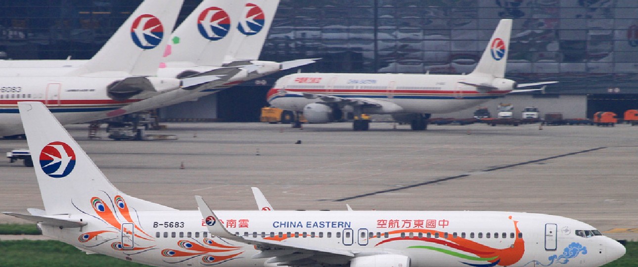 China Eastern: Minus 21,8 Prozent.