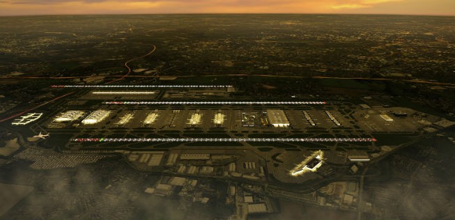 Drei Pisten für Heathrow sollten bis zu 740.000 Flüge pro Jahr ausmachen.