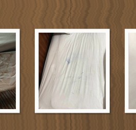 Die Zustände im Crew-Hotel sind ...