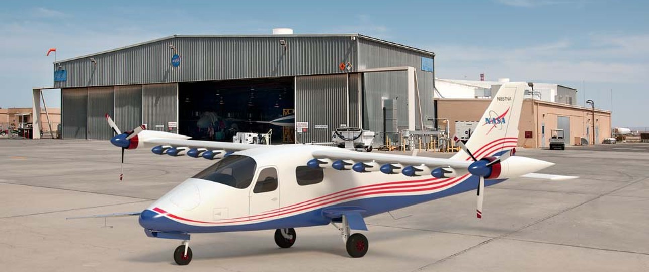 X-57 Maxwell: Die Nasa will den vollelektrischen Versuchsflieger noch dieses Jahr abheben lassen.