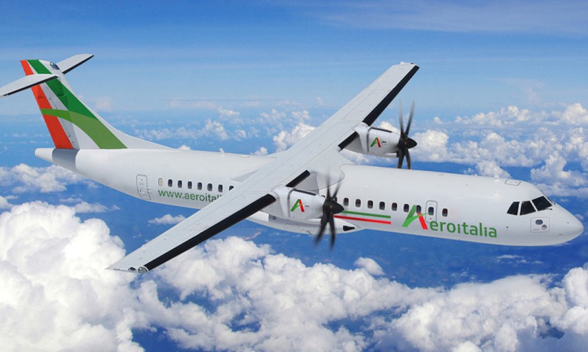 ATR 72 von Aeroitalia Regional: Bleiben bei der Fluglinie - trotz Verkauf.