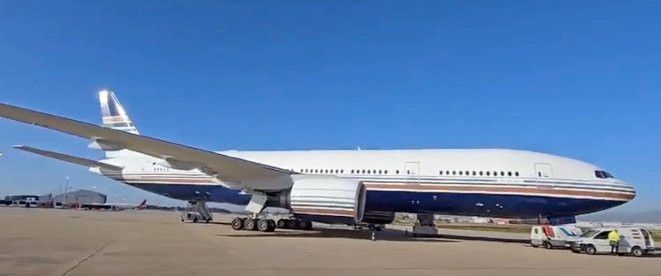 Boeing 777 von Privilege Style: gehört einer österreichischen Leasingfirma.