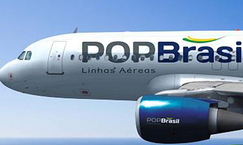So soll die Bemalung von Pop Brasil aussehen: Start mit Charterflügen.