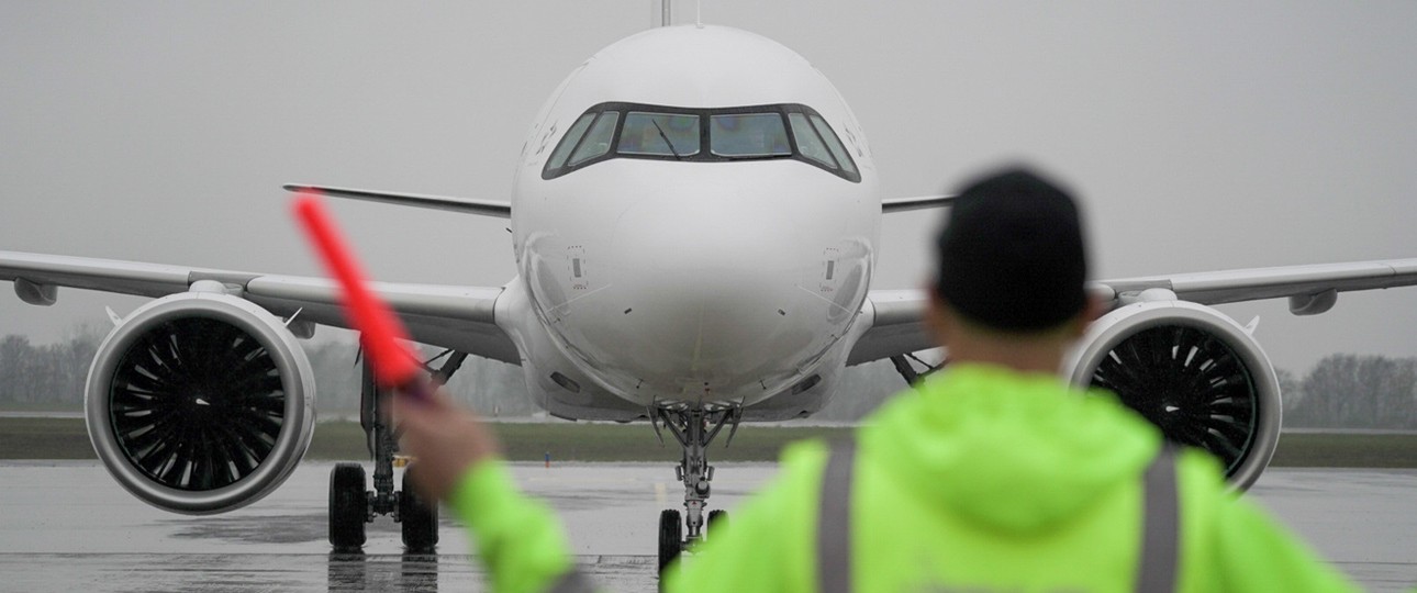 Die OE-LZO ist der zweite Airbus A320 Neo von Austrian Airlines: Er kommt immer noch in Weiß ohne Rot daher.