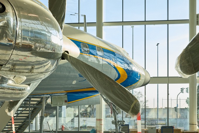 Die Super Star: Auch von außen durch die Glasfassade zu bewundern.