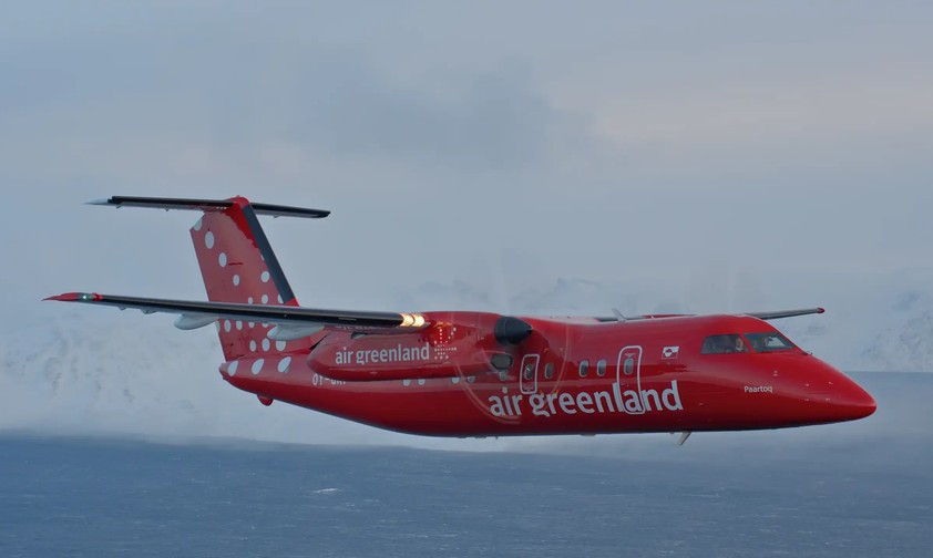 Dash-8-Q200 von Air Greenland: Zwei Flugzeuge werden zu Aufklärungsmaschinen umgebaut.