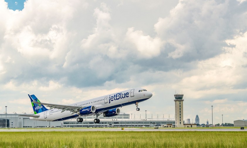 Herkömmlicher Airbus A321 von Jetblue: Die Neos kommen langsamer.