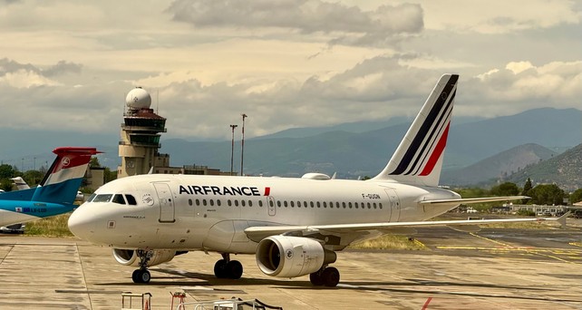 Airbus A318 von Air France: Die Airline steht unter Druck.
