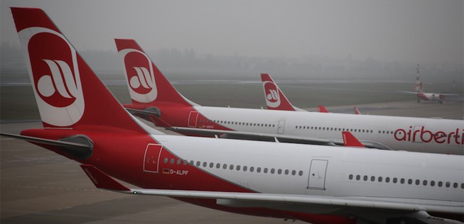 Flugzeuge von Air Berlin: 16 Angebote lagen vor.