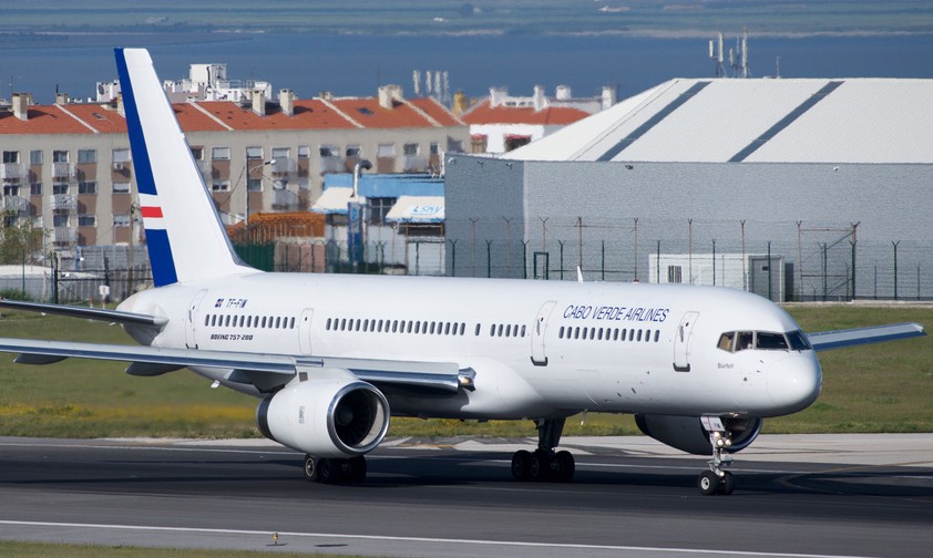 Boeing 757 von Cabo Verde Airlines: Oft nach Brasilien unterwegs.