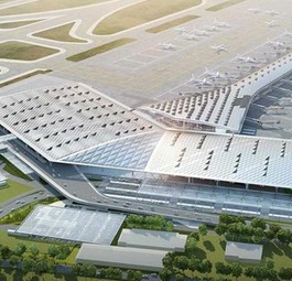 Indira Gandhi Airport: Die Visualisierung zeigt, wie Terminal 1 aussehen soll, ...