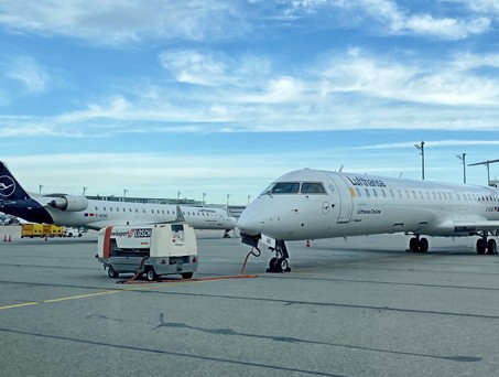Bombardier CRJ 900 der Ciytline: Saarbrücken wird die temporäre Heimat.