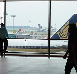 Terminal 1 des Changi Airport: Bis 2030 soll Terminal 5 folgen.