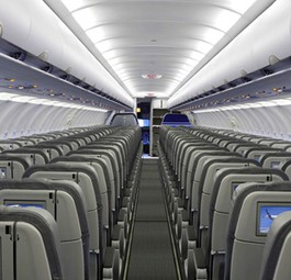 A320-Kabine: Soll mehr Passagiere aufnehmen.