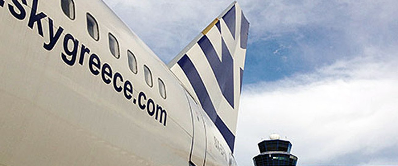 Flieger von Skygreece: Fliegt nicht mehr.