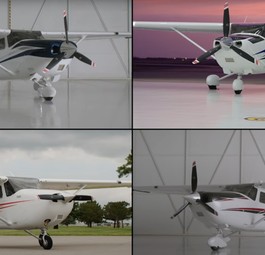 Die klassischen Cessna Kolbenflugzeuge: Kundinnen und Kunden bekommen die modernisierten Maschinen jetzt ausgeliefert.