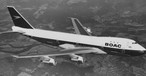 Historische Aufnahme: Mit dieser Bemalung hob Boac zwischen 1964 und 1974 ab.