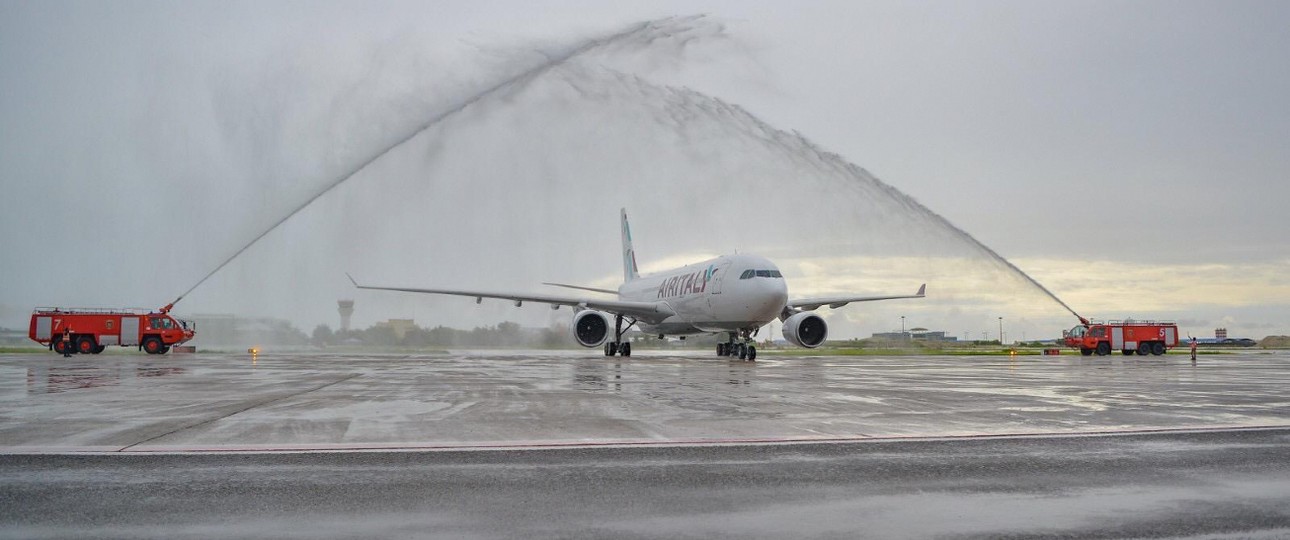 Flugzeug von Air Italy: Für immer am Boden.