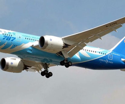 Dreamliner von China Southern Airlines: Musste früher landen als geplant.