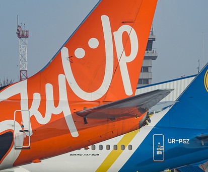 Ukraine International und Sky Up: Beide haben bereits Probleme mit Versicherungs- und Leasingunternehmen.