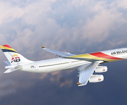Airbus A340 von Air Belgium: Fliegt zurzeit im Wet-Lease.