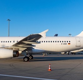 Das Flugzeug von Leav: Die D-ANDI steht im Dauereinsatz.