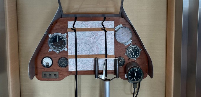 Eine interessante Ausstellung für Gäste welche mit dem Helikopter anfliegen