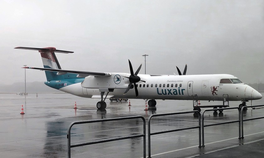 De Havilland Canada Dash 8 von Luxair: WIe viel Luxemburgisch muss es denn sein?