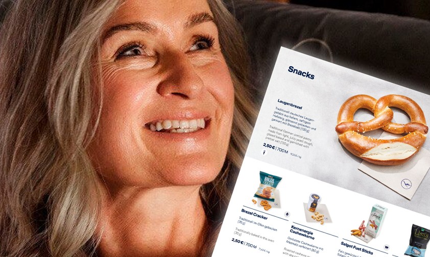 Lufthansa bietet seit zwei Jahren kostenpflichtige Snacks: Der Konzern spart seit der Umstellung 47 cent pro Passagier.