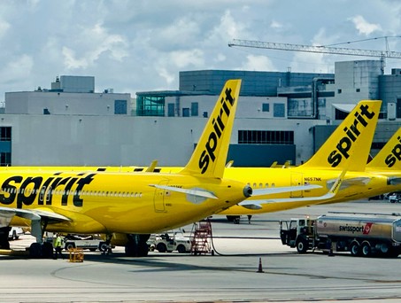 Flieger von Spirit Airlines: Die Fluggesellschaft braucht weniger
