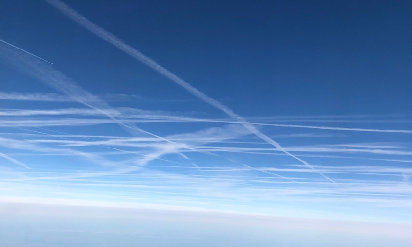 Himmel über der Schweiz: Bald nicht mehr offen für Flugzeuge aus Russland.