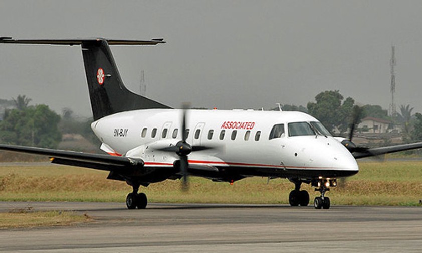 Embraer 120 von Associated: Ein solcher Flieger stürzte nach dem Start in Lagos ab.