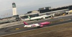 <p class="p1">Flieger von Wizz Air in Wien: Bald seltener zu sehen.</p>