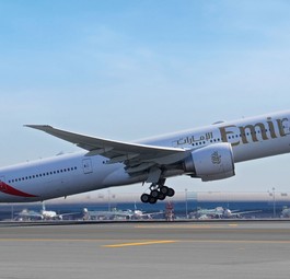 Being 777 von Emirates: Damit reisen die deutschen Weltmeister.
